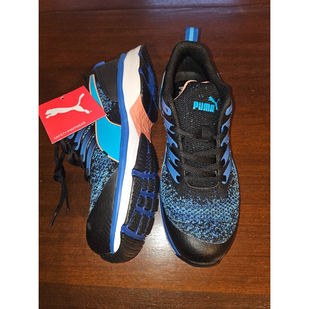PUMA Charge 2.0 SD Dark/Light Blue Safety Footwear Comp Toe Size 6.5 New - Picture 6 of 8